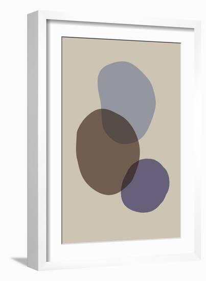 Organic Shapes 05-1x Studio-Framed Giclee Print