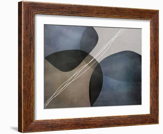 Organic Shapes 3-Urban Epiphany-Framed Art Print