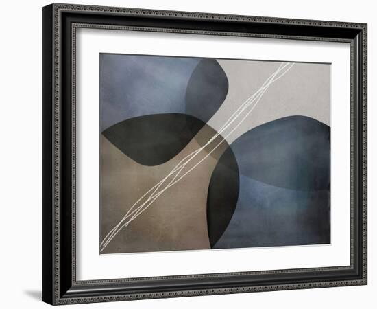 Organic Shapes 3-Urban Epiphany-Framed Art Print