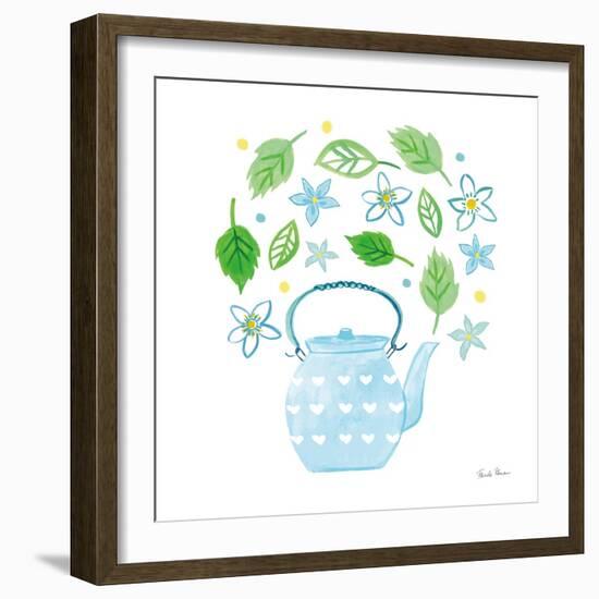 Organic Tea III-Farida Zaman-Framed Art Print