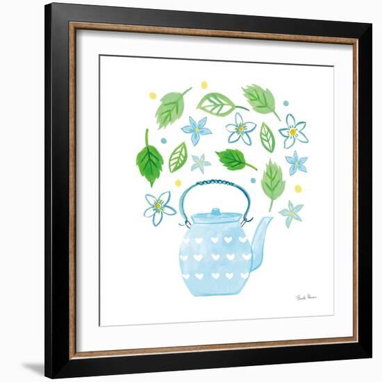 Organic Tea III-Farida Zaman-Framed Art Print