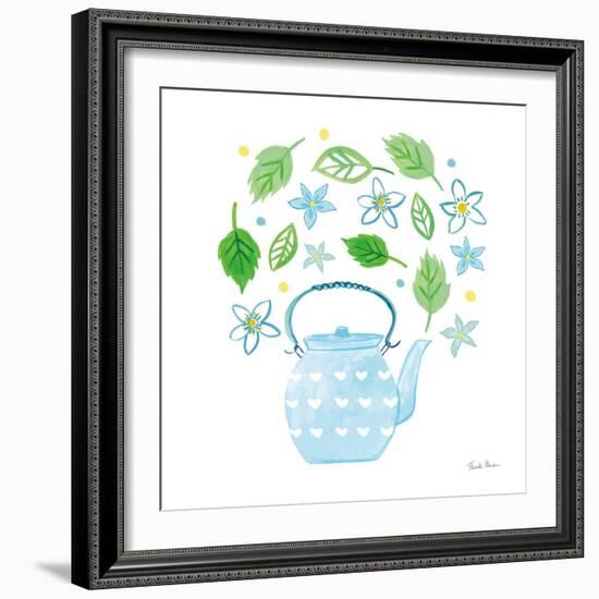 Organic Tea III-Farida Zaman-Framed Art Print