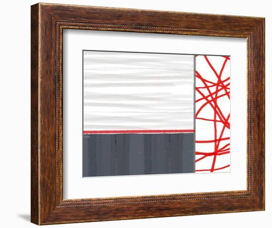 Organized Chaos 1-NaxArt-Framed Art Print