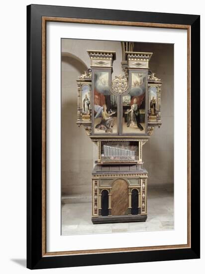 Orgue de la Chapelle, positif allemand-null-Framed Giclee Print