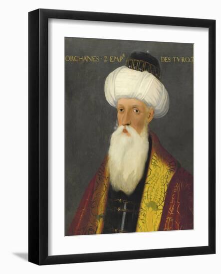 Orhan, Orkhan Ou Urchan - Portrait of Orhan I (1281-1362), Sultan of the Ottoman Empire Par Anonymo-Anonymous Anonymous-Framed Giclee Print