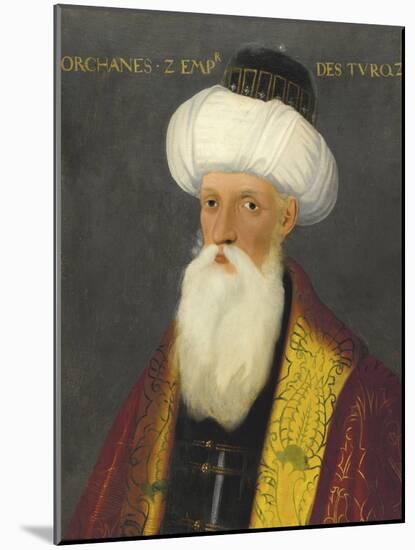 Orhan, Orkhan Ou Urchan - Portrait of Orhan I (1281-1362), Sultan of the Ottoman Empire Par Anonymo-Anonymous Anonymous-Mounted Giclee Print