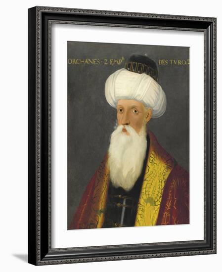 Orhan, Orkhan Ou Urchan - Portrait of Orhan I (1281-1362), Sultan of the Ottoman Empire Par Anonymo-Anonymous Anonymous-Framed Giclee Print