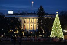 The White House in Christmas - Washington Dc, United States-Orhan-Photographic Print