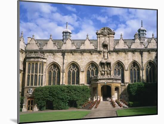 Oriel College, Oxford, Oxfordshire, England, United Kingdom, Europe-Rainford Roy-Mounted Photographic Print