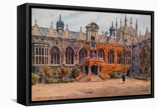 Oriel College, Oxford-Alfred Robert Quinton-Framed Premier Image Canvas