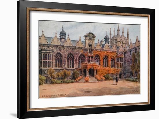 Oriel College, Oxford-Alfred Robert Quinton-Framed Giclee Print