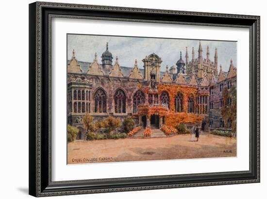 Oriel College, Oxford-Alfred Robert Quinton-Framed Giclee Print