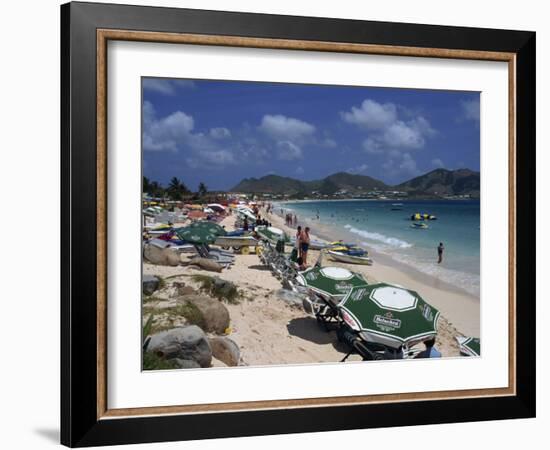 Orient Beach, St. Maarten, Leeward Islands, French West Indies, Caribbean-Mawson Mark-Framed Photographic Print