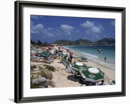 Orient Beach, St. Maarten, Leeward Islands, French West Indies, Caribbean-Mawson Mark-Framed Photographic Print