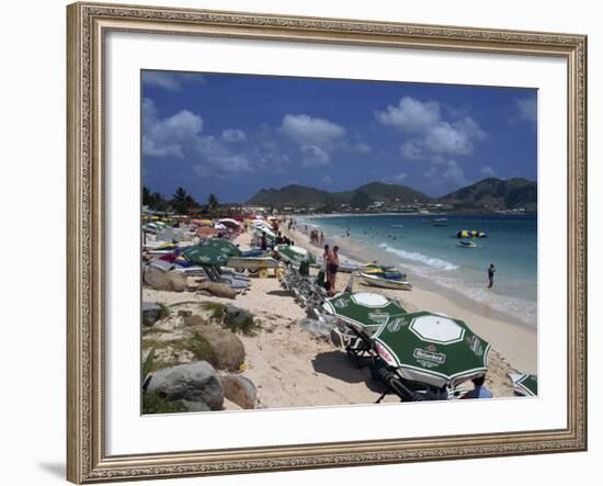 Orient Beach, St. Maarten, Leeward Islands, French West Indies, Caribbean-Mawson Mark-Framed Photographic Print