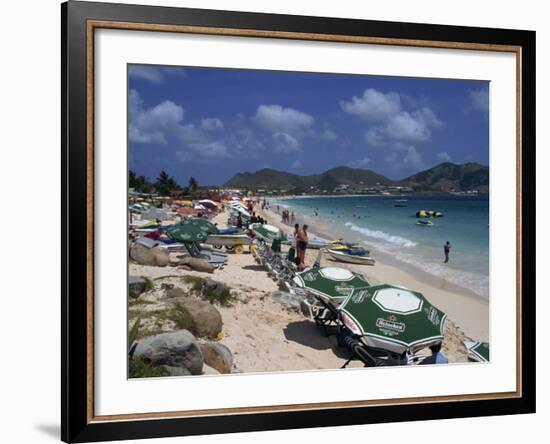 Orient Beach, St. Maarten, Leeward Islands, French West Indies, Caribbean-Mawson Mark-Framed Photographic Print