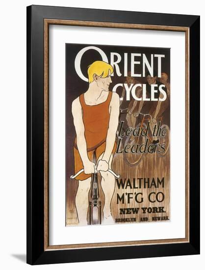 Orient Cycles-Edward Penfield-Framed Premium Giclee Print