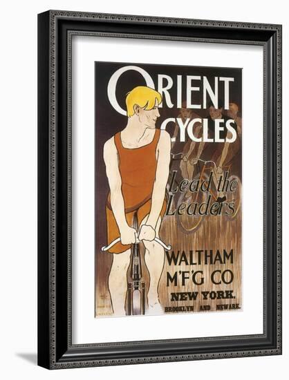 Orient Cycles-Edward Penfield-Framed Premium Giclee Print