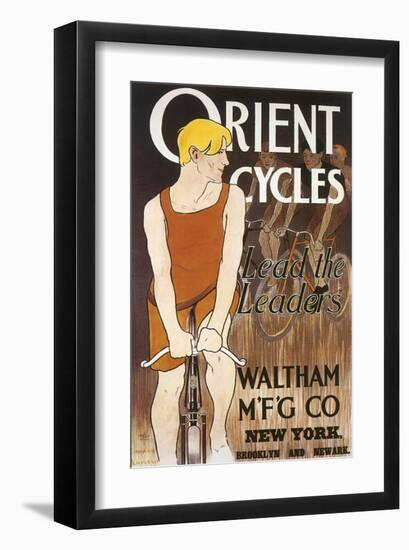 Orient Cycles-Edward Penfield-Framed Premium Giclee Print