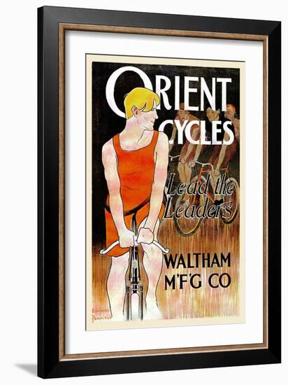 Orient Cycles-Edward Penfield-Framed Art Print