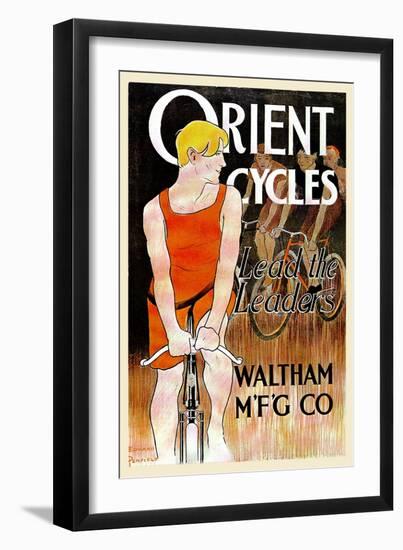 Orient Cycles-Edward Penfield-Framed Art Print