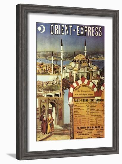 Orient-Express-null-Framed Giclee Print