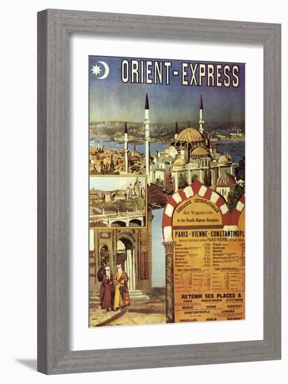 Orient-Express-null-Framed Giclee Print