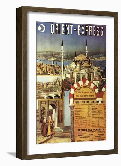 Orient-Express--Framed Giclee Print