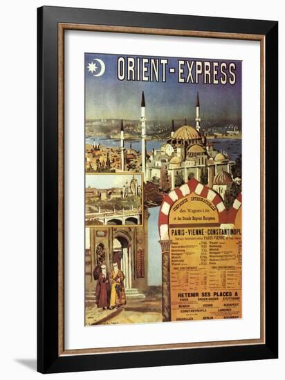Orient-Express-null-Framed Giclee Print