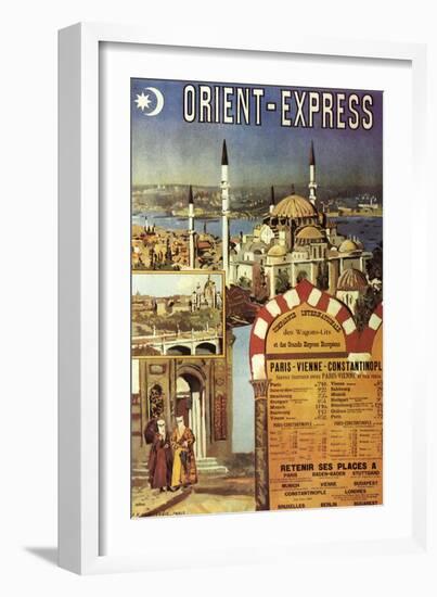 Orient-Express-null-Framed Giclee Print