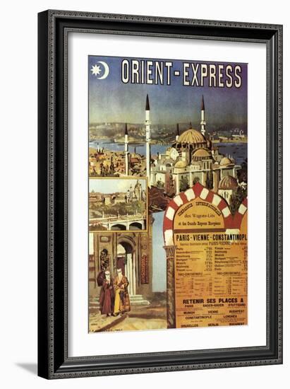 Orient-Express-null-Framed Giclee Print