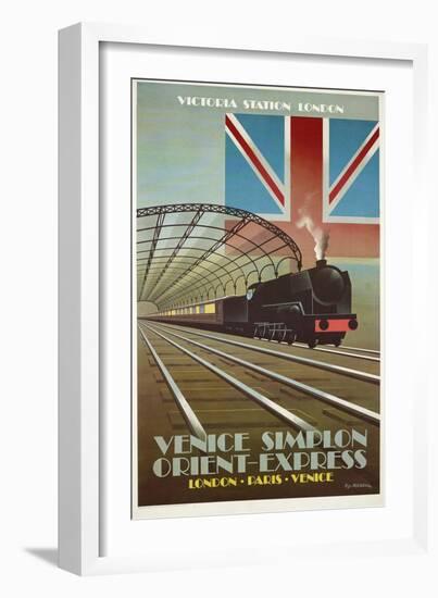 Orient Express-Vintage Apple Collection-Framed Giclee Print