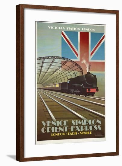 Orient Express-Vintage Apple Collection-Framed Giclee Print
