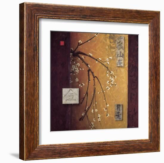 Oriental Blossoms II-Don Li-Leger-Framed Giclee Print