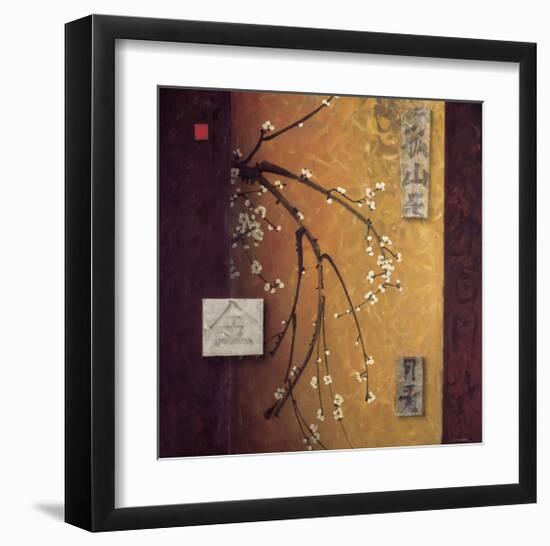 Oriental Blossoms II-Don Li-Leger-Framed Giclee Print