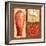 Oriental Collage IV-Delphine Corbin-Framed Art Print