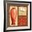 Oriental Collage IV-Delphine Corbin-Framed Art Print