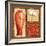 Oriental Collage IV-Delphine Corbin-Framed Art Print