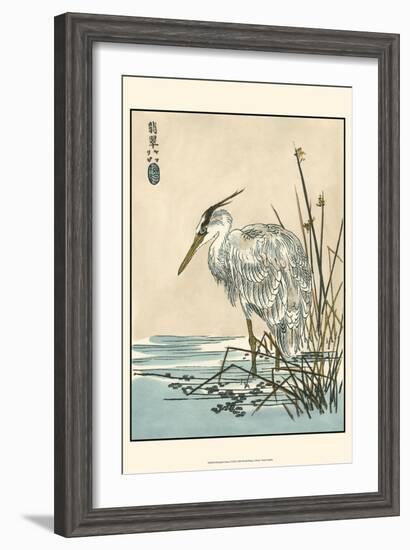 Oriental Crane I-Vision Studio-Framed Art Print