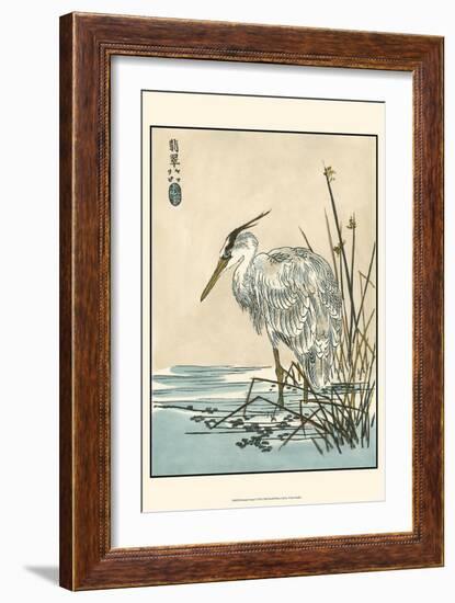 Oriental Crane I-Vision Studio-Framed Art Print