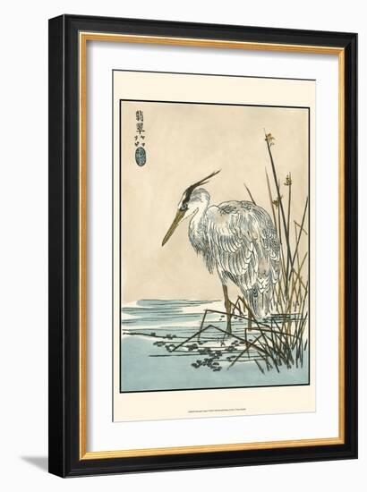 Oriental Crane I-Vision Studio-Framed Art Print