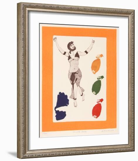 Oriental Dancer-Mireille Kramer-Framed Limited Edition