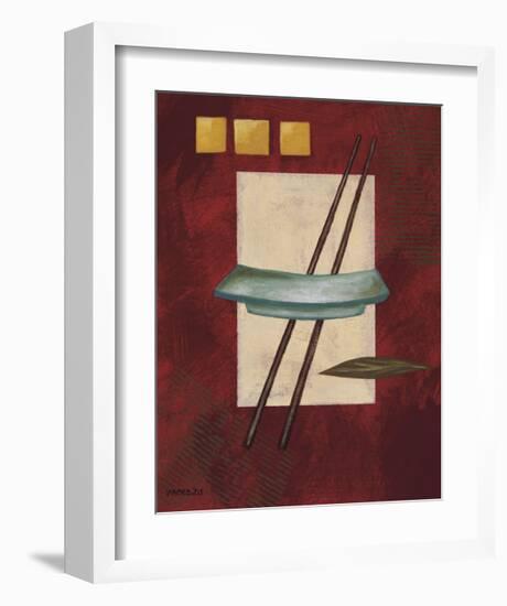 Oriental Dining I-Rita Vindedzis-Framed Giclee Print