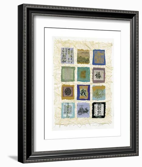 Oriental Dreams-Annabel Hewitt-Framed Art Print