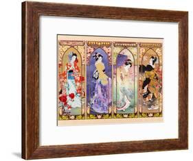 Oriental Gate-Haruyo Morita-Framed Art Print