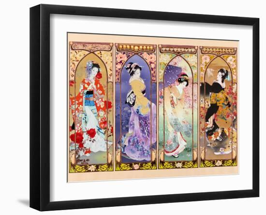 Oriental Gate-Haruyo Morita-Framed Art Print