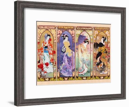 Oriental Gate-Haruyo Morita-Framed Art Print