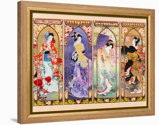 Oriental Gate-Haruyo Morita-Framed Stretched Canvas