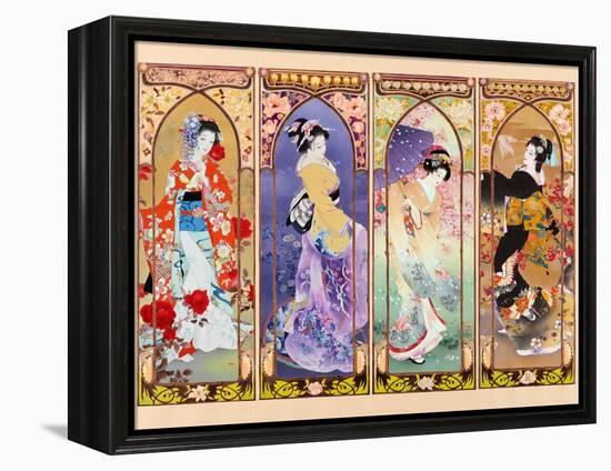 Oriental Gate-Haruyo Morita-Framed Stretched Canvas