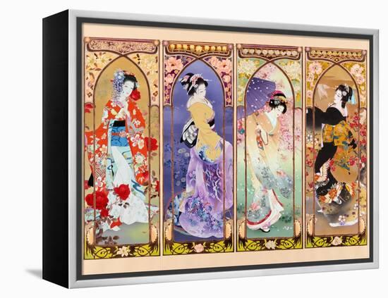 Oriental Gate-Haruyo Morita-Framed Stretched Canvas